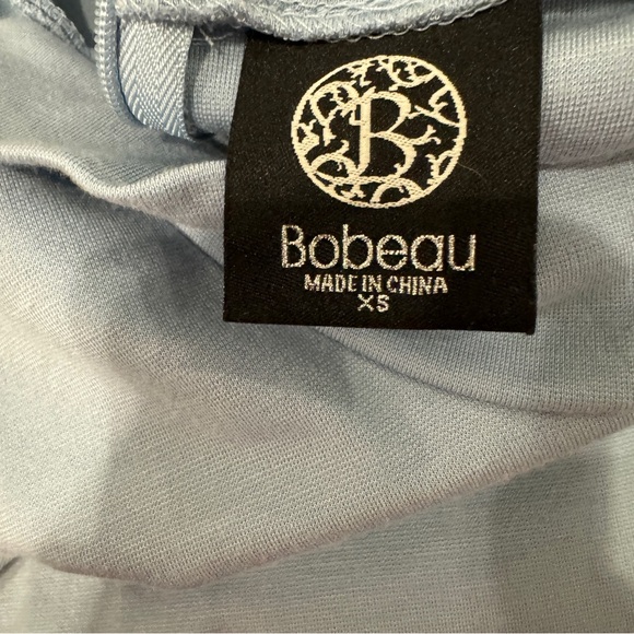 BOBEAU NORDSTROM | Powder Blue Mock Neck Sleeveless Tank Top Size XS - Picture 10 of 10